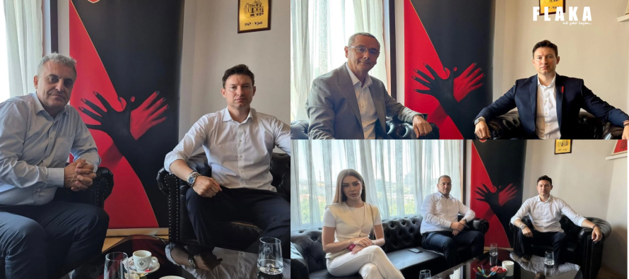 Opozita shqiptare “për këmbë” te Ambasadori Meidani – vizita dhe mesazhe politike nga të gjitha krahët