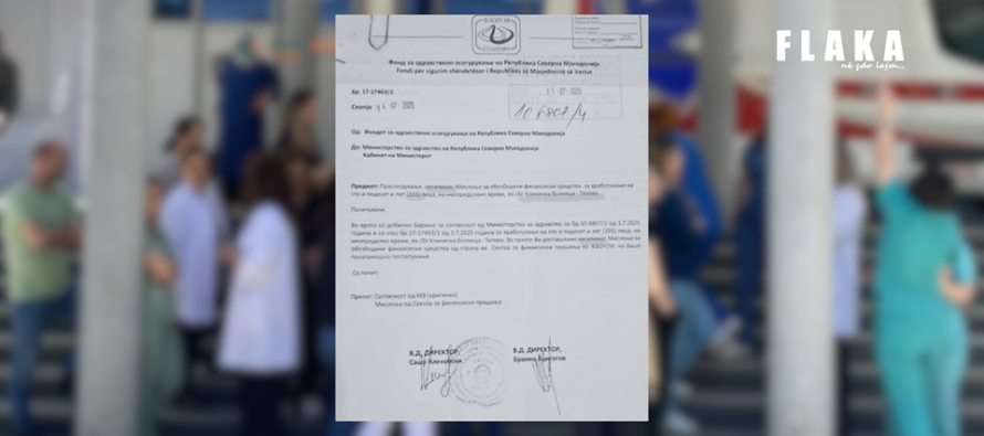 Fondi Shëndetësor refuzon punësimin e 155 personave në Spitalin e Tetovës: Nuk ka mjete financiare