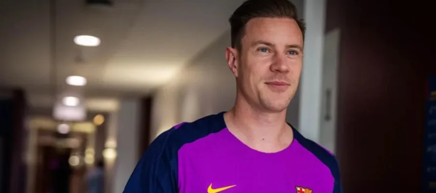 Marc-André ter Stegen rikthehet në stërvitje me Barcelonën pas dëmtimit