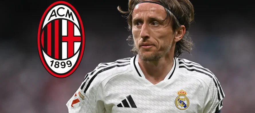 Luka Modrić firmos me Milanin