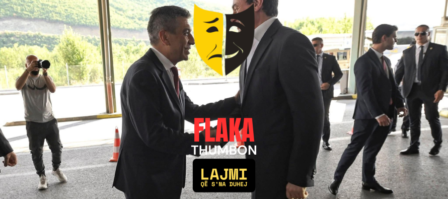 Flaka thumbon: “Ni hajvan” – Buzhala tall takimin Mexhiti–Kurti në kufi