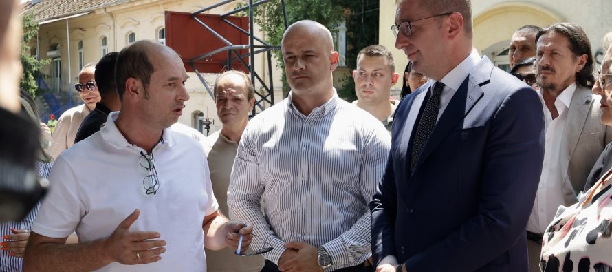 Mickoski: Po rinovohet gjimnazi “Kiril Pejçinoviq” në Tetovë