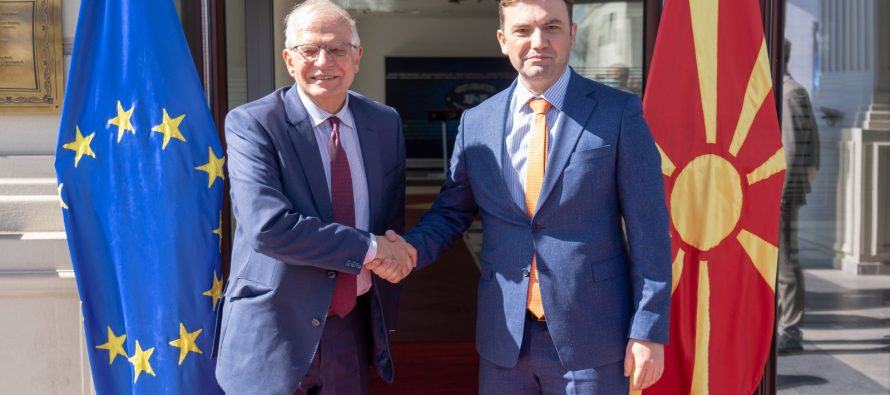 Ndryshon loja – Borrell në përkrahje të Osmanit: Evropa e njeh si lider që ka sjellë rezultate!