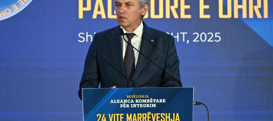 Besëlidhja shënon 24-vjetorin e Marrëveshjes së Ohrit – Sela: Kemi përgjegjësi – të jemi në anën e duhur të historisë