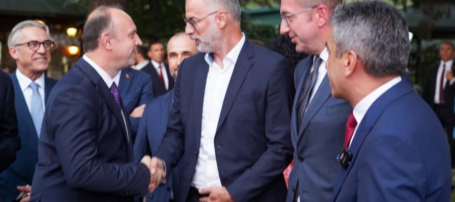 Mickoski në pritjen solemne për 24-vjetorin e Marrëveshjes Kornizë