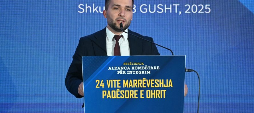 Besëlidhja shënon 24-vjetorin e Marrëveshjes së Ohrit – Ramadani: MO udhëheq ende politikanët shqiptarë drejt barazisë