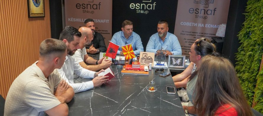 Osmani para zejtarëve të Çarshisë: “Koha që Çarshia të rilindë sërish”