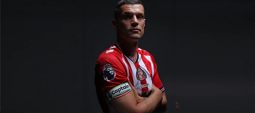 Granit Xhaka merr shiritin e kapitenit te Sunderland – fillon një kapitull i ri