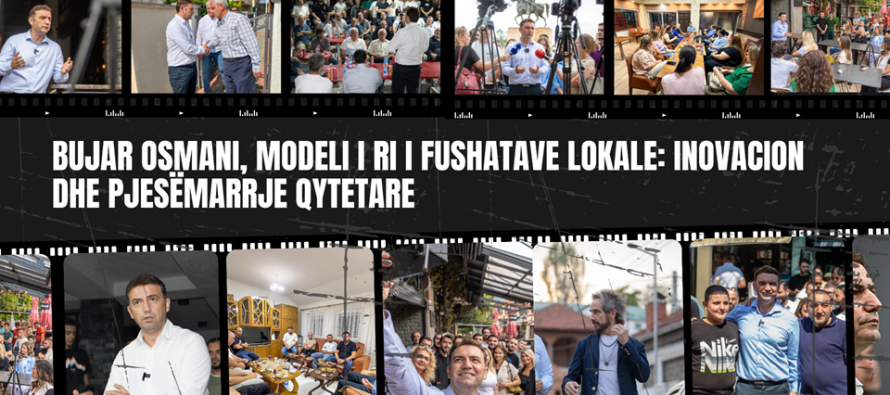 Flaka analizon: Bujar Osmani, modeli i ri i fushatave lokale: Inovacion dhe pjesëmarrje qytetare