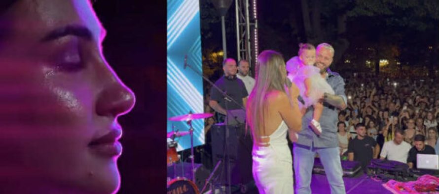 Koncert madhështor në Shkodër – Luizi emocionon publikun dhe familjen