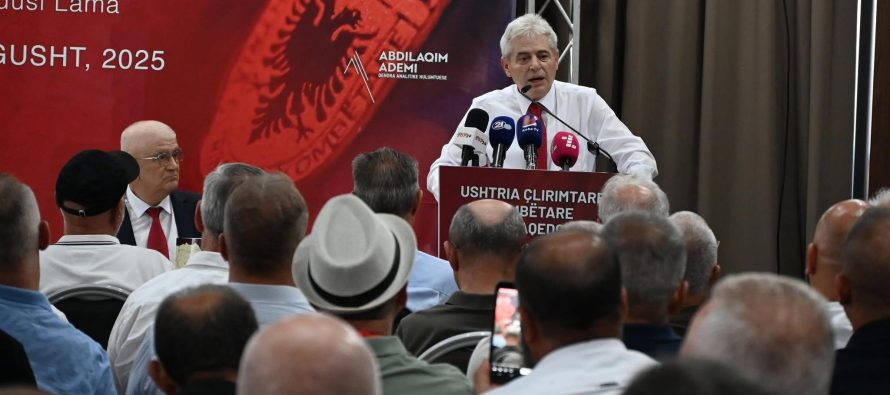 Ali Ahmeti në Tetovë: “Historia jonë është themeli i së ardhmes sonë”
