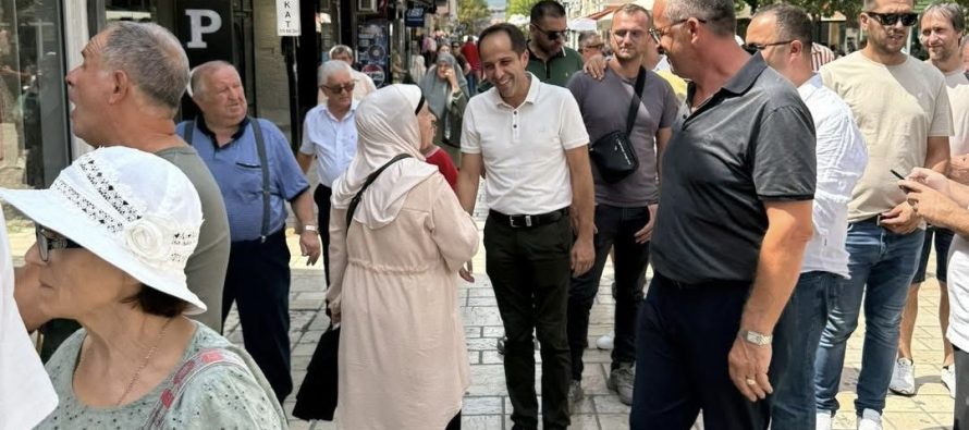 Arsim Dalipi me fushatë ndryshe në Strugë