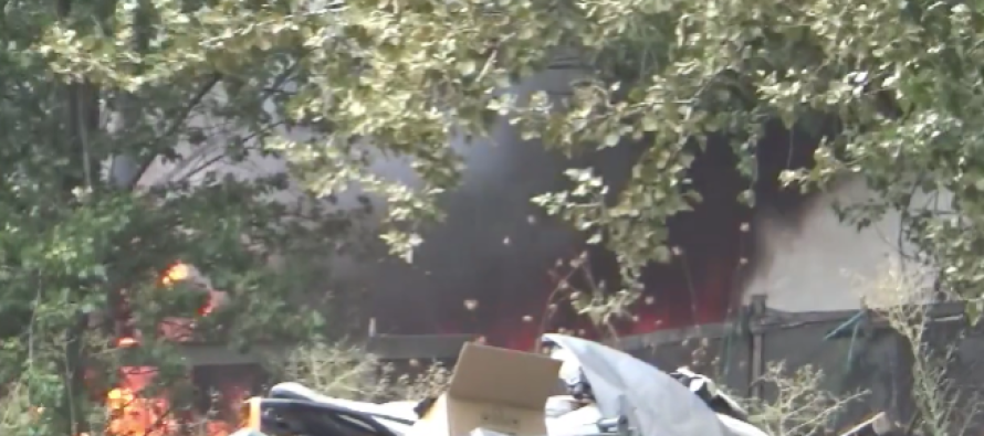 Policët parandalojnë përhapjen e zjarrit në “Boris Trajkovski”, 9 policë marrin trajtim mjekësor