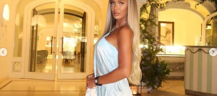 Adelina Tahiri ndez rrjetin nga Capri – ‘Alo Mama!’ bëhet virale