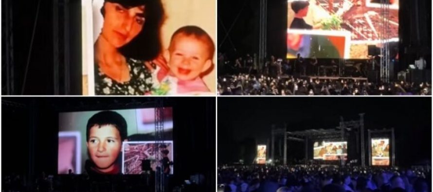 Koncerti i verës në Shkup: Yll Limani falënderon publikisht familjen nga Gostivari që e strehoi gjatë luftës