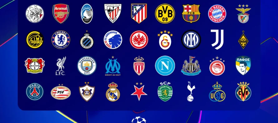 Sot hidhet shorti i Champions League – 36 skuadra në garë