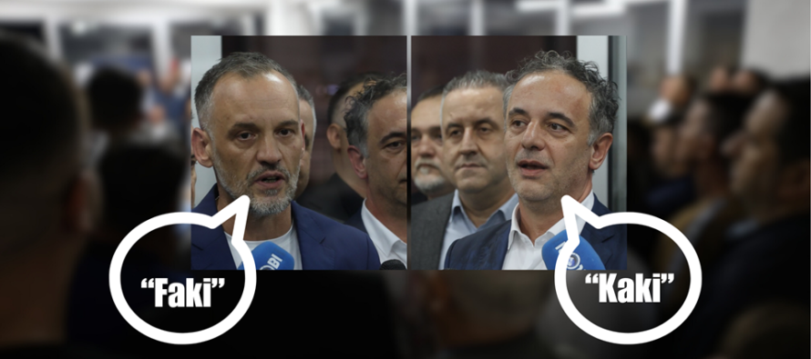 Fjalimet e Fetait dhe Aliut në Gostivar bëhen virale për termet fyese- Fetai: Faki, Aliu: Kaki | VIDEO