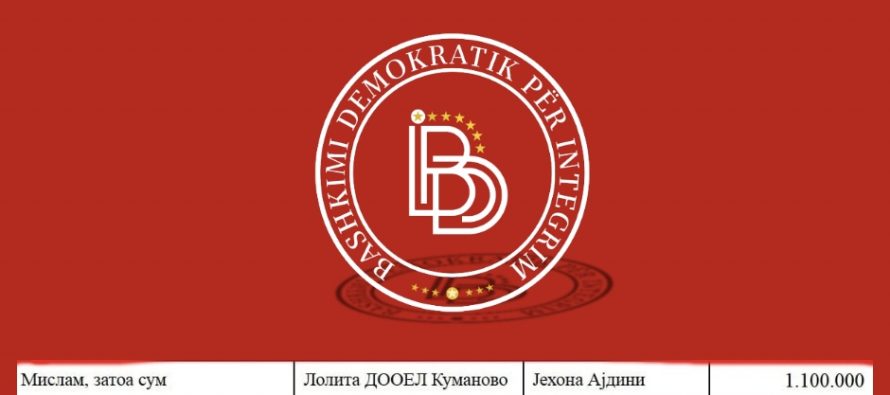 BDI: SKANDAL – Bashkëshortja e shefit të kabinetit të Mexhiti mori 18.000 euro nga Agjencia e Filmit
