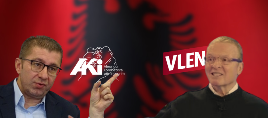 Mickoski, Llatasi dhe shqiptarët