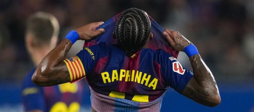 Raphinha dëmtohet me Brazilin, shqetësim për Barcelonën