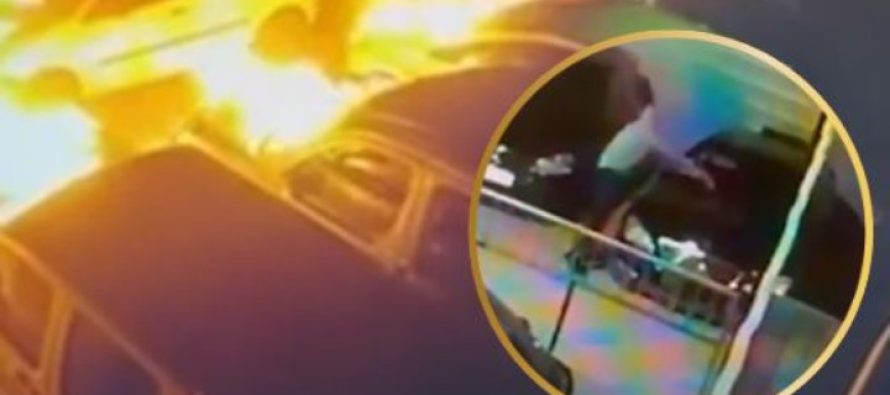 Zjarr i frikshëm në Shkup! Flakët shpërthejnë në mes të natës