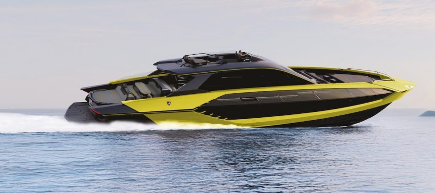 Lamborghini zbarkon në det: prezantohet superjahti Tecnomar 101FT