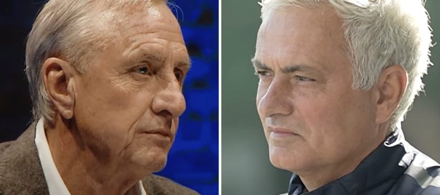 Debati legjendar mes Johan Cruyff dhe José Mourinho