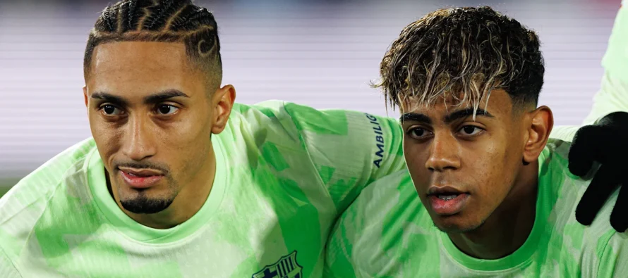 Raphinha me ekipin pavarësisht dëmtimit – mbështetje para sfidës ndaj Atletico Madrid