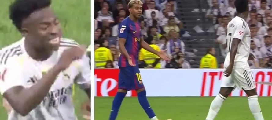 El Clásico shpërthen në tension – përplasje mes Vinicius dhe Lamine Yamal