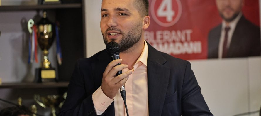 Blerant Ramadani premton zgjidhje të qëndrueshme për furnizimin me ujë në komunën e Sarajit