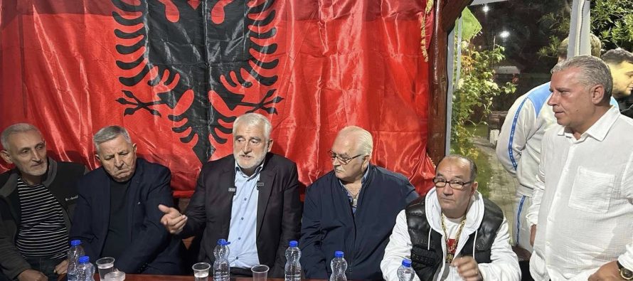 Menduh Thaçi takim me strukturat e PDSH në Çair