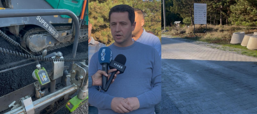 Nisin punimet për dy lotet e para të kanalizimit kryesor në Çegran, Limani provon investimet e kryera atje