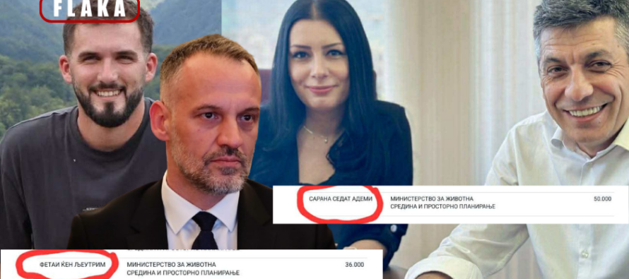 36 mijë denarë për kushëririn e Arben Fetait, 50 mijë për anëtaren e kabinetit të Izet Mexhitit