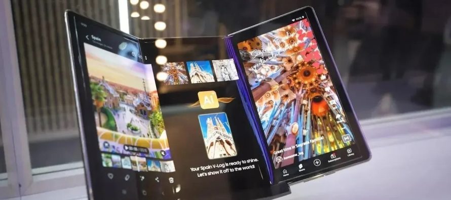 Samsung do të prezantojë celularin e parë me tri palosje në samitin APEC në Korenë e Jugut këtë muaj