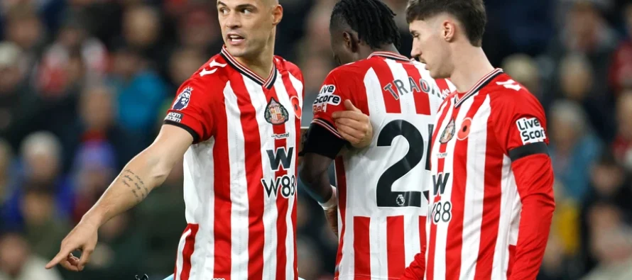 Sunderland i Xhakës ndal Arsenalin – barazim dramatik 2-2