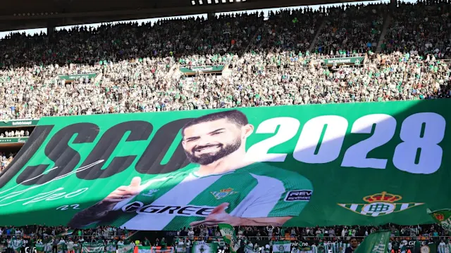 Isco rinovon me Real Betis deri në vitin 2028  tifozët festojnë me një tifo speciale