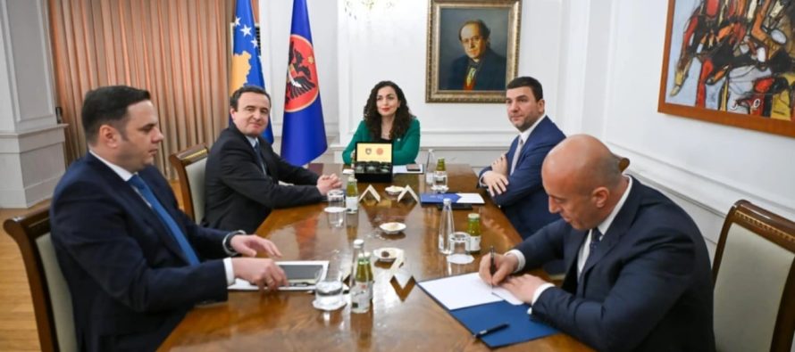 Dështimi i formimit të qeverisë së re në Kosovë, Osmani takim me krerët e partive politike