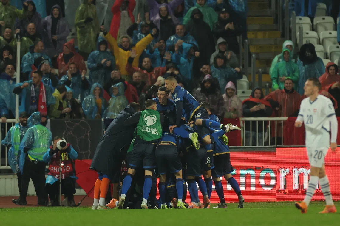 Kosova mbyll kualifikueset me dominim ndaj Zvicrës  tani në pritje të shortit të playoff it