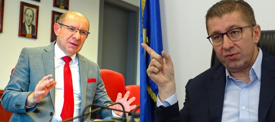 Mickoski sërish kërkon shkarkimin e Ljupço Kocevskit, nuk e kryen mirë punën e tij