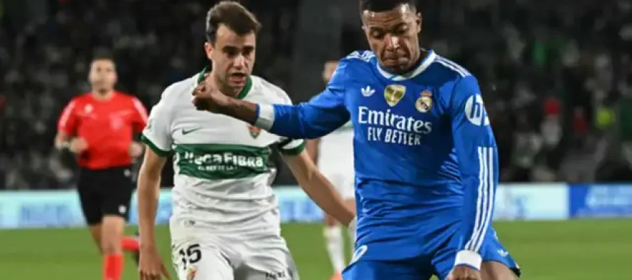 Real Madrid ndalet në Elche, renditja ngjeshet në krye të La Liga-s
