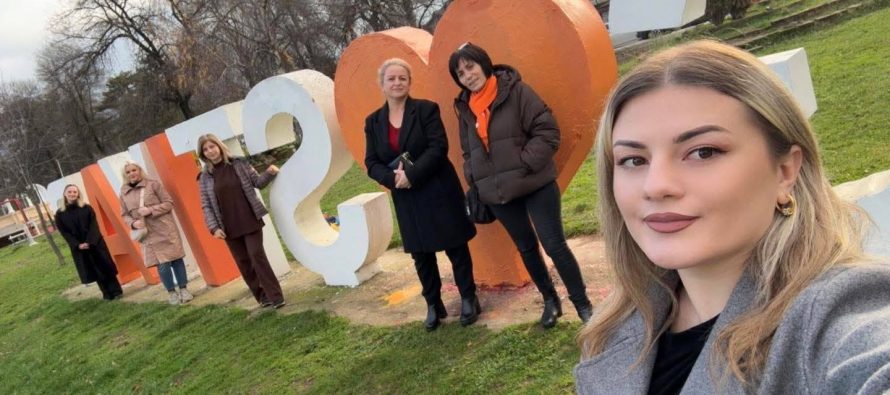 Mesazh kundër dhunës: Monumenti “Gostivari” ndriçohet portokalli nga qendra “Etika”