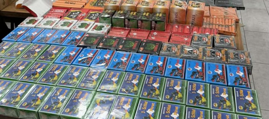 Në Gostivar gjenden mbi 9.000 mjete piroteknike, arrestohet një person