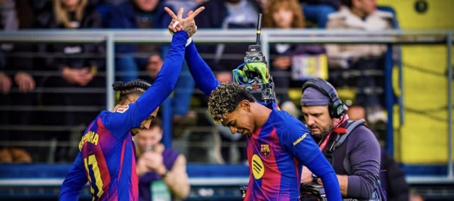 90 kontribute në gola: Yamal & Raphinha çmendin futbollin në 2025