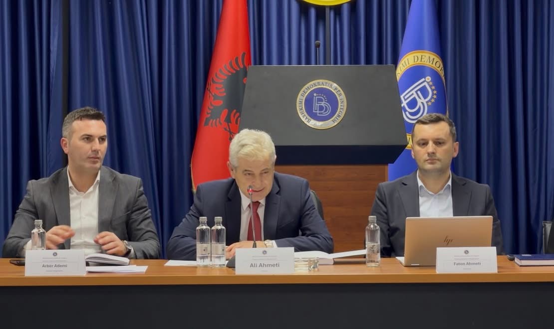 Faton Ahmeti vazhdon shef i kabinetit të liderit të BDI-së, Ali Ahmeti