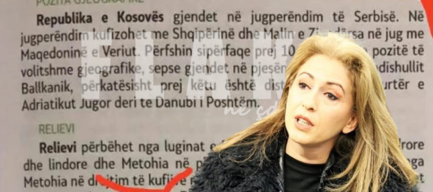 Skandal i ri me librat shkollorë,  Kosova quhet Metohi dhe pjesë e territorit të Serbisë