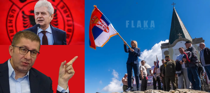 Serbia shpalli Manastirin “tokë serbe”, Mickoski heshti – por del kundër protestës në mbrojtje të çlirimtarëve të UÇK-së