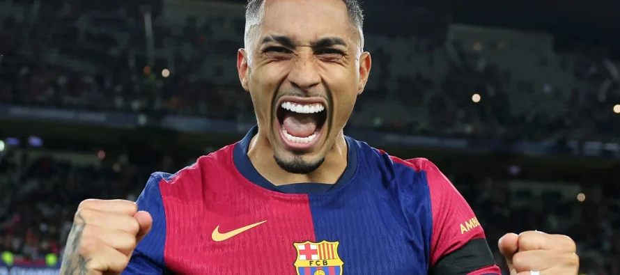 Raphinha i vendosur: Nuk largohet nga Barcelona pa fituar Champions League