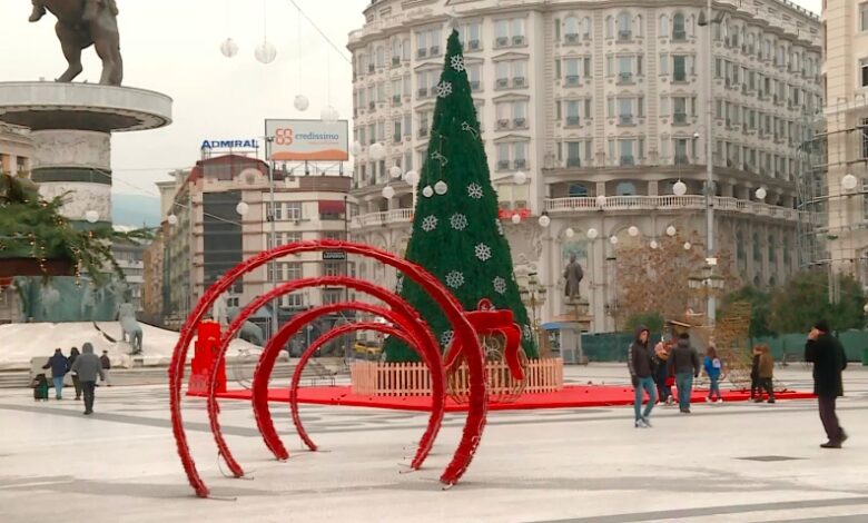 Kompania  Link Media Plus  është zgjedhur për të realizuar dekorimin e Shkupit  kostoja 53 000 euro