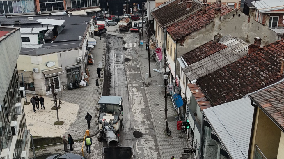 Gostivar  Nis rikonstruktimin e rrugës  Borçe Jovanovski 