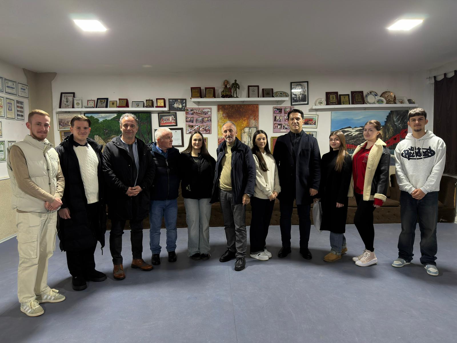 Nevzat Bejta viziton SHKA  Jahi Hasani  në Çegran